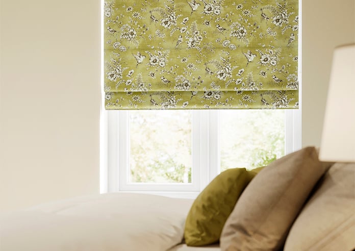 Finch Toile, Willow - Roman Blind - Image 5
